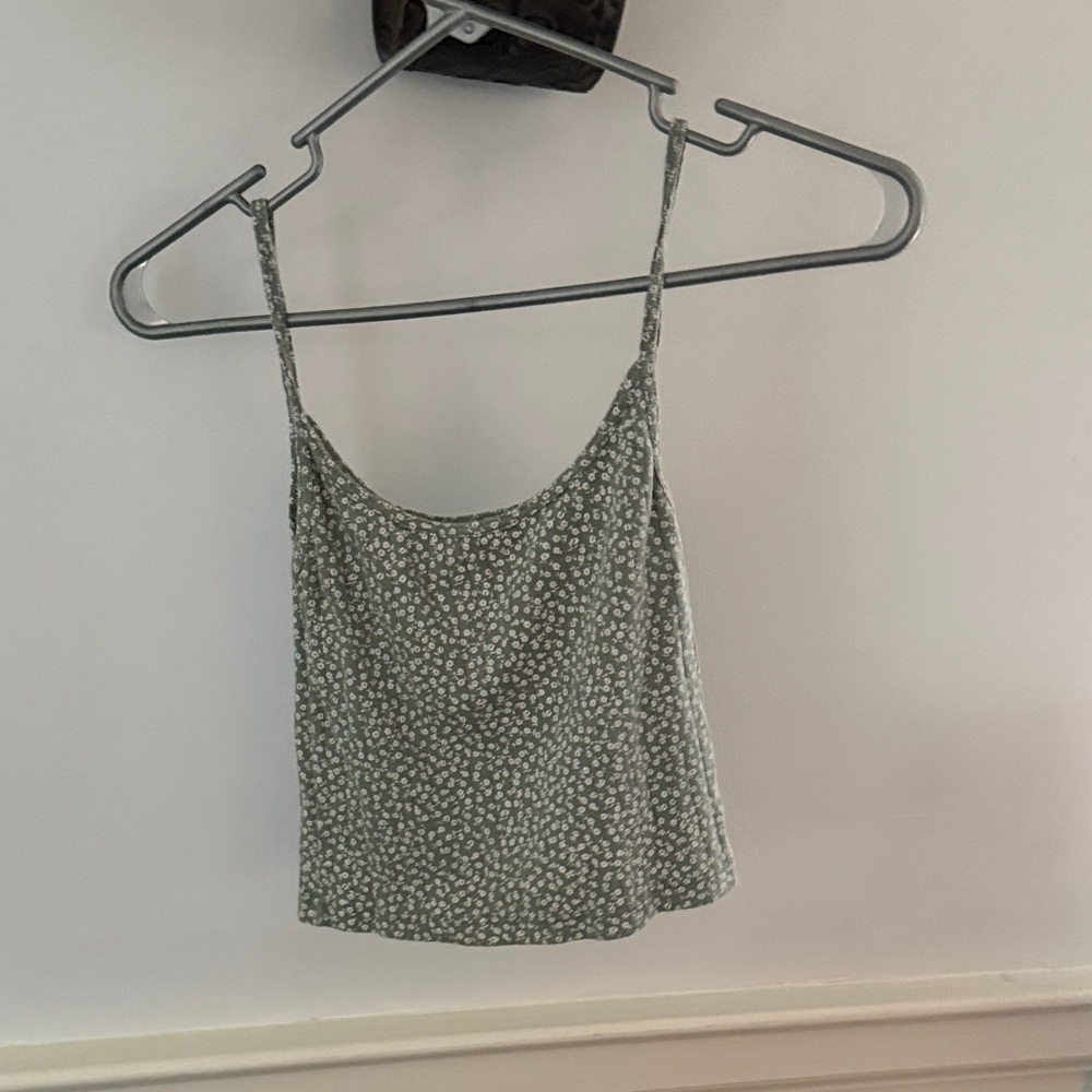 John Galt Floral Mint Tank